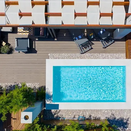 Penthouse Diem - Private Pool With Sea View Zadar Exterior photo