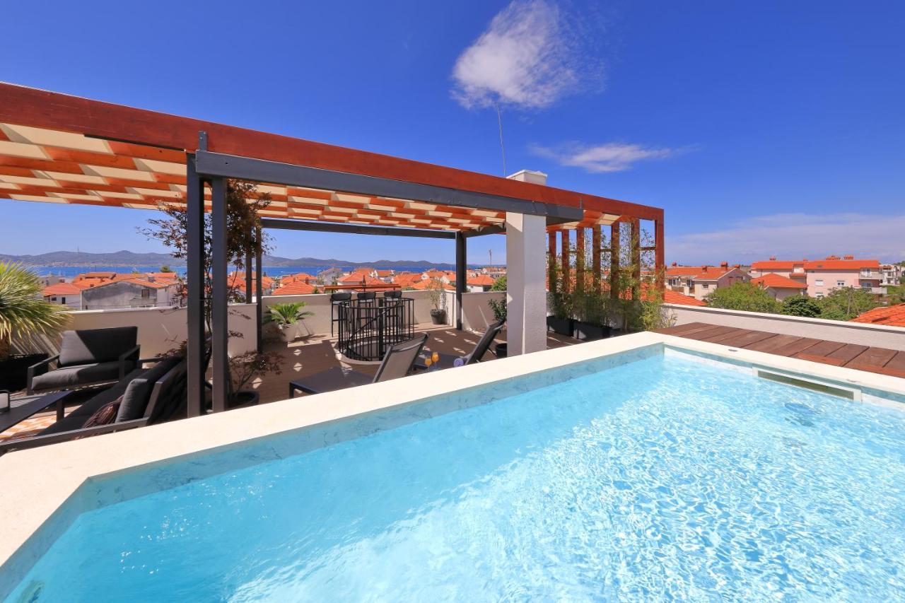 Apartment Penthouse Diem - Private Pool With Sea View Zadar
