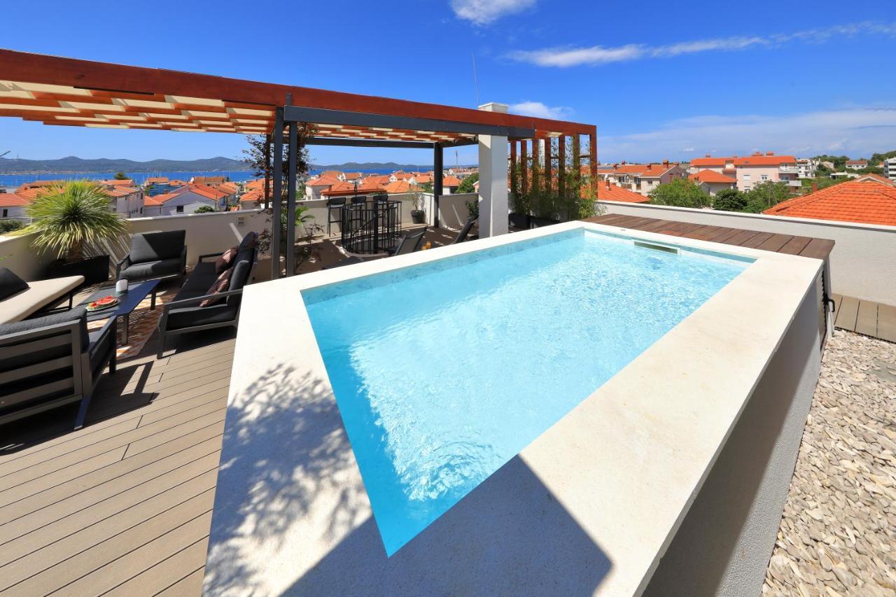 Penthouse Diem - Private Pool With Sea View Zadar