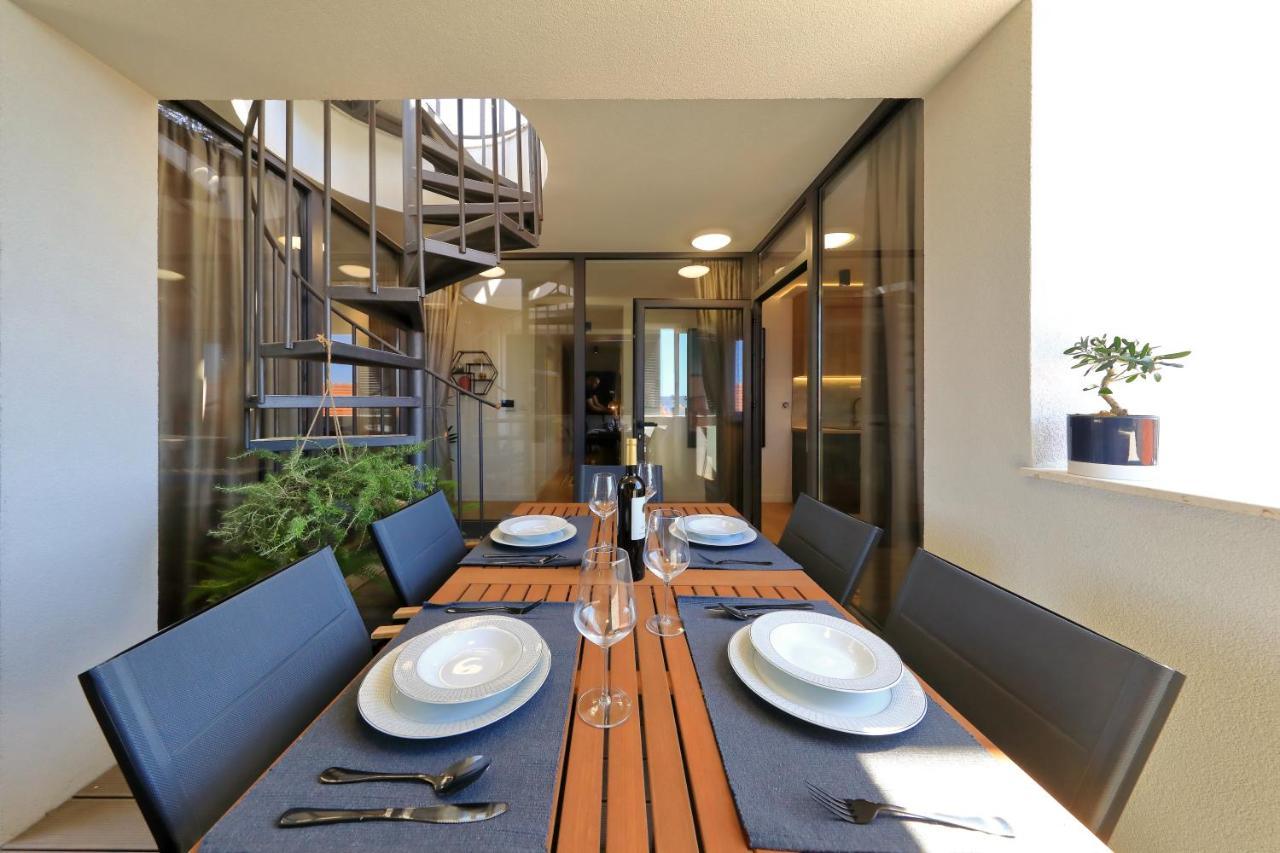 Apartment Penthouse Diem - Private Pool With Sea View Zadar